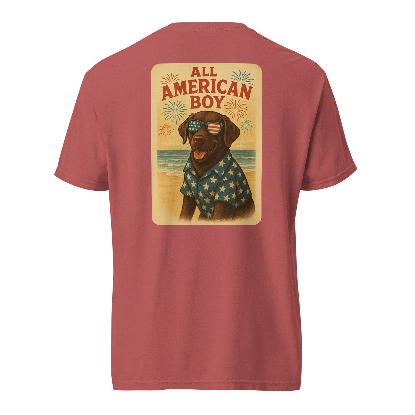 All American Boy Dog T-Shirt