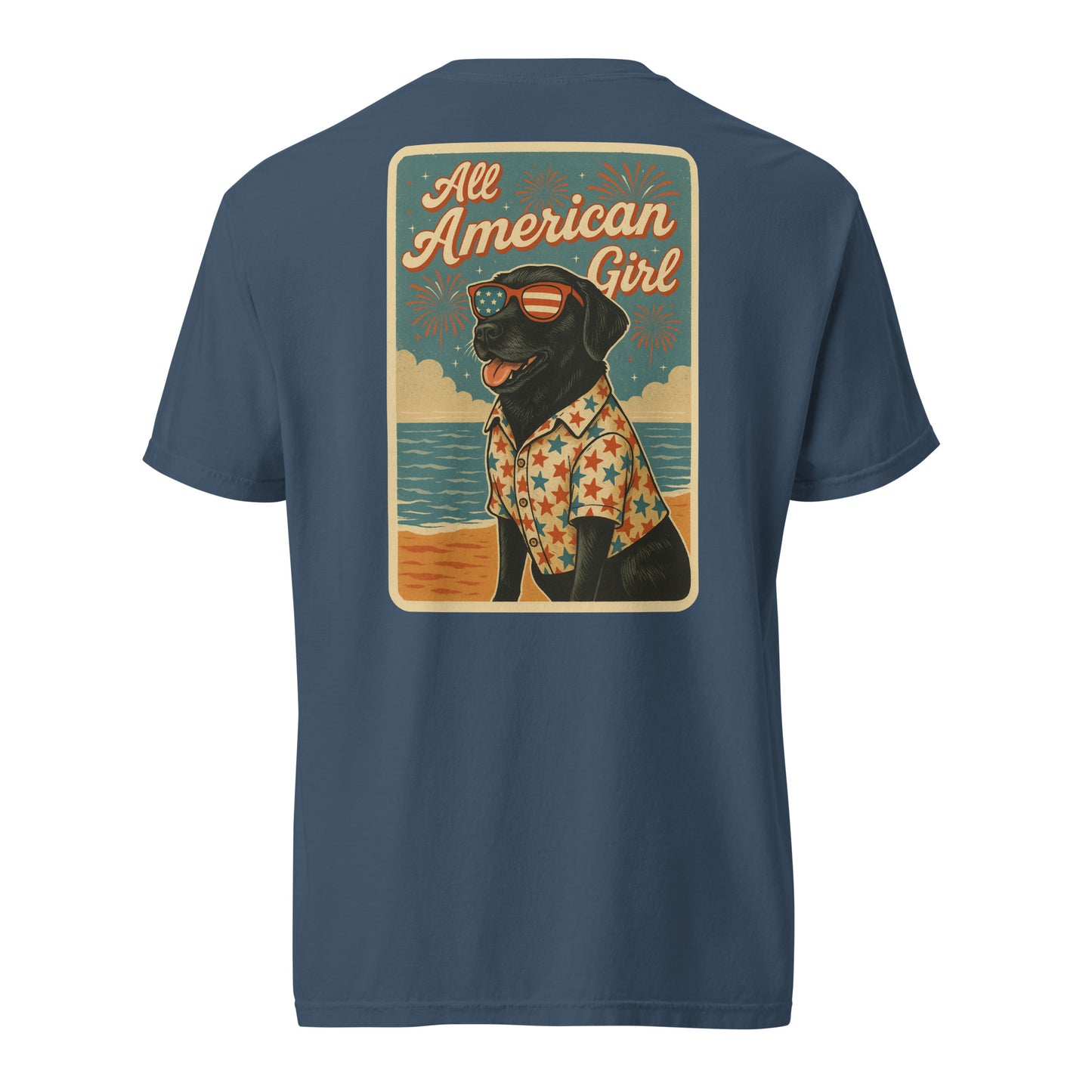 4th of July American Lab Tee